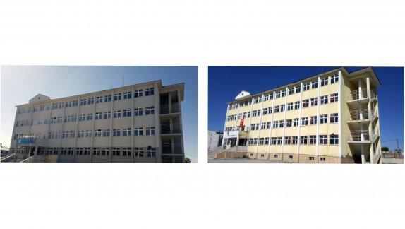 Malazgirt Belediyesinin Desteği ile Okul Boyama Çalışmaları