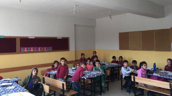 Malazgirt Belediyesinin Desteği ile Bir Okulumuz Daha Boyandı
